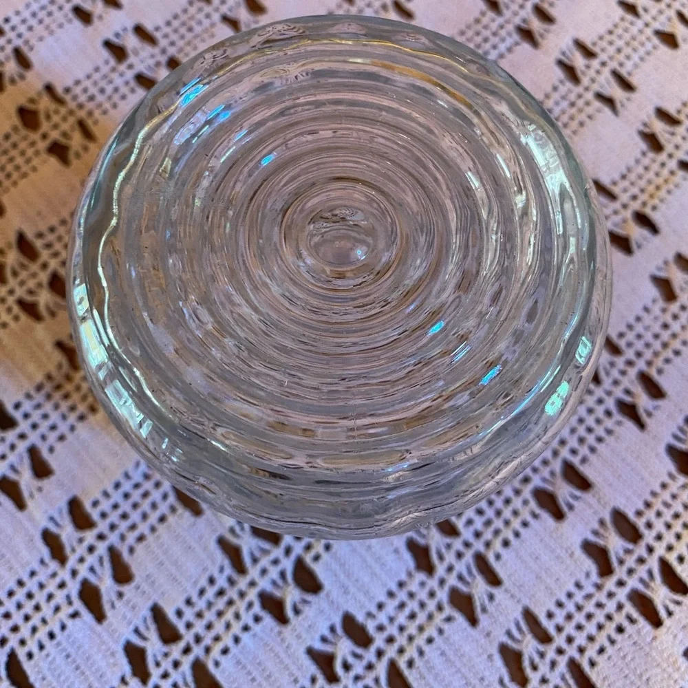 🔥Textured Lidded Glass Jar🔥